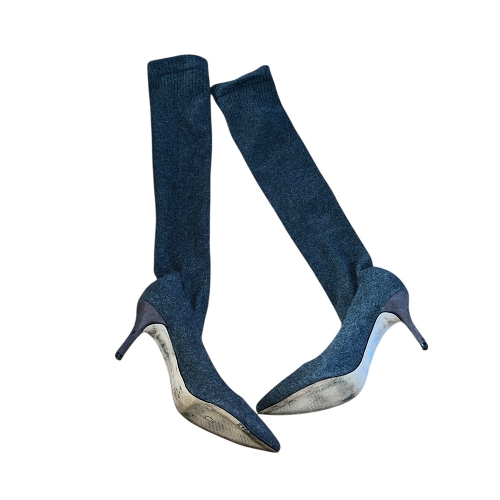 Zara Basic Collection Stylish Gray Women's Sock B… - image 1